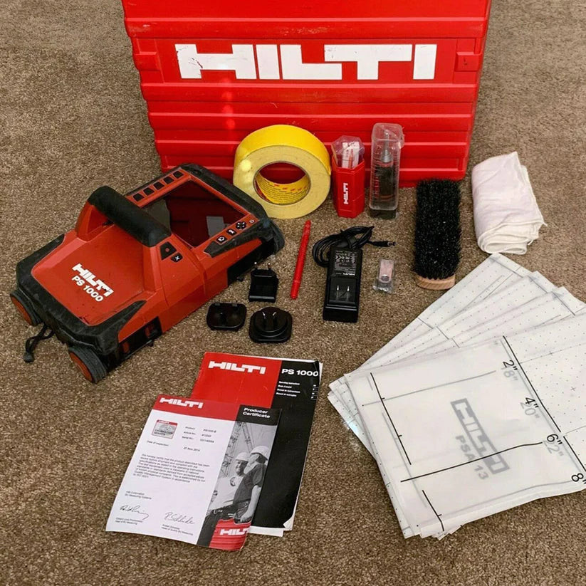 Hilti PS 1000-B X-Scan Concrete Scanner