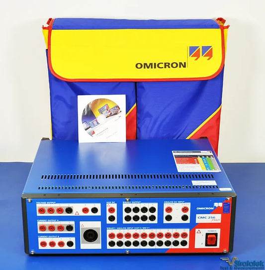 Omicron CMC 256 Plus Relay Test Set 3 Phase Relay Tester NIST Calibrated