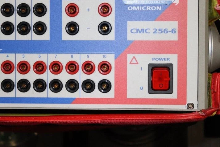 Omicron CMC 256-6 Voltage Protective Relay Test Set WORKING