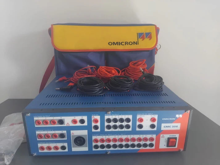 Omicron Cmc 356 Universal Relay Test Set And Commissioning Tool