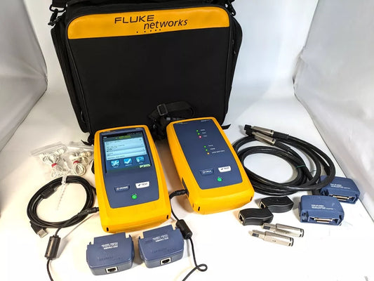 Fluke Networks DSX-5000 Versiv Cat6 Cat6a LAN Cable Certifier Tester