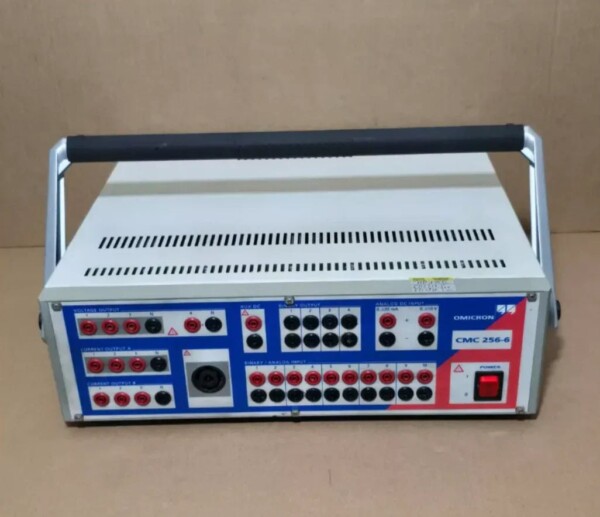 Omicron CMC 256-6 Voltage Protective Relay Test Set Options LLO-2,NET-1BU, ELT-1